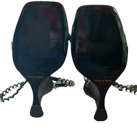 Jessica Rich Diamond Wedge Leather Strappy Embellished Heels NEW EU 38/US 8 - Picture 8 of 9